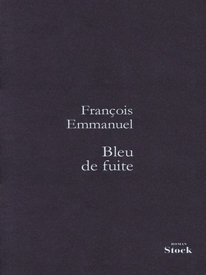 cover image of Bleu de fuite